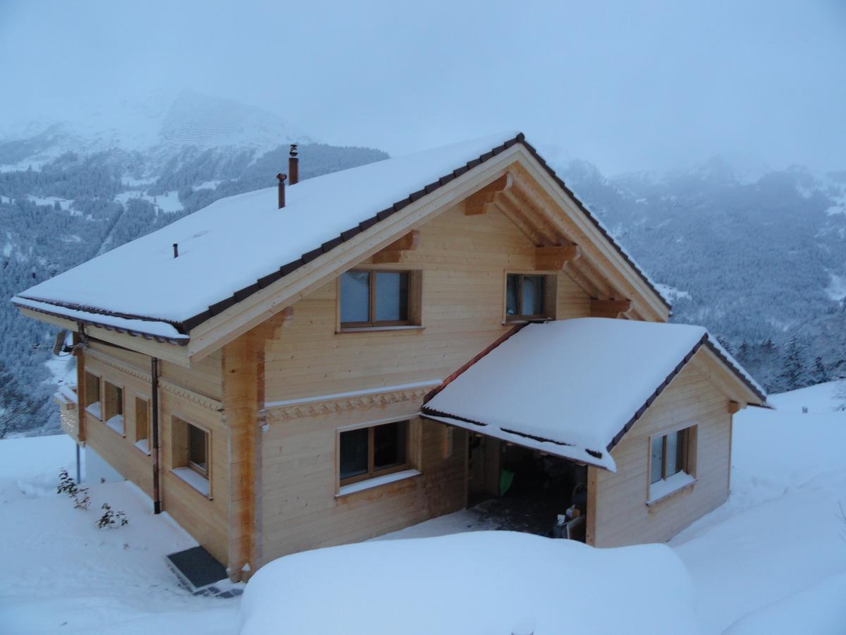 Chalet Canadian Corner Wengen Exterior photo